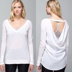LULULEMON long sleeve sweater top‎